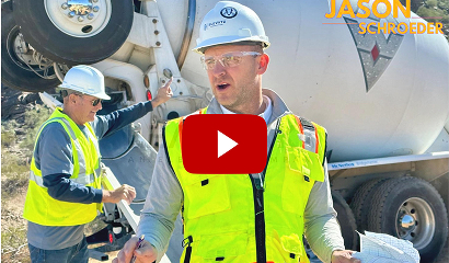 Video thumbnail of workers with a play button