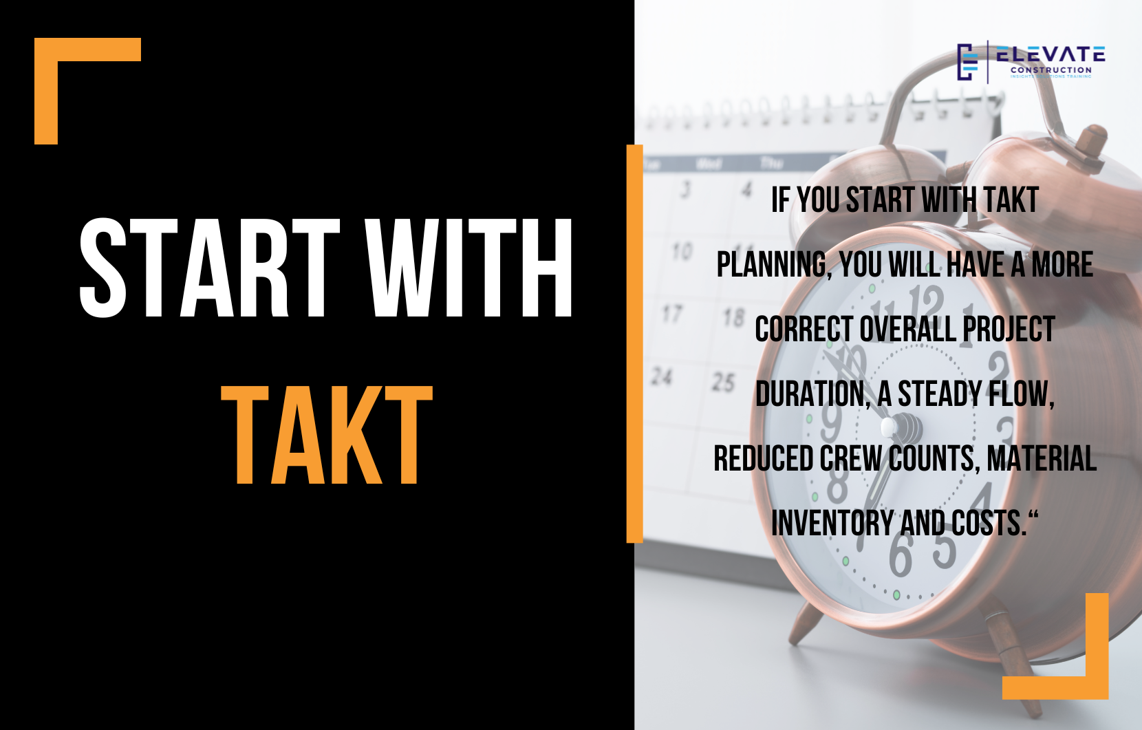 Start with Takt
