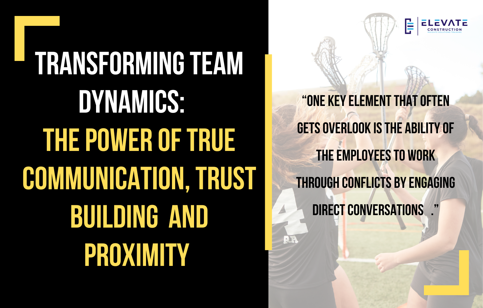 Transforming Team Dynamics: The Power of Direct Communication, Trust Building, and Proximity
