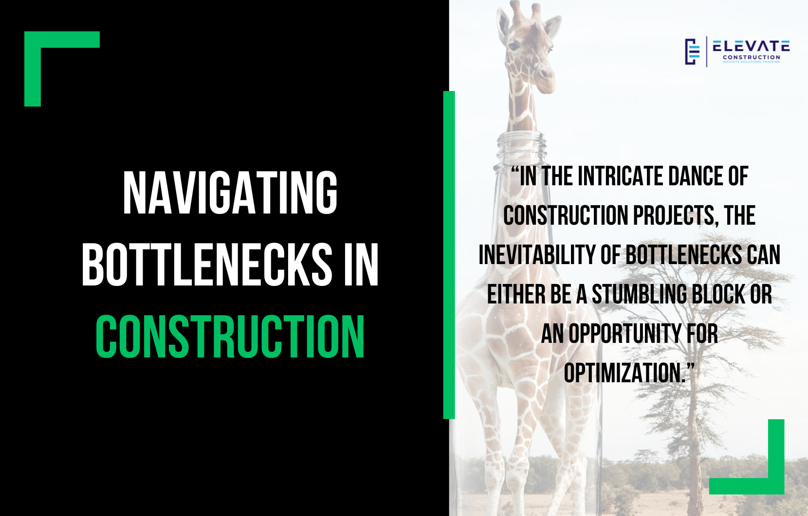 Navigating Bottlenecks in Construction: The FOCCCUS Approach
