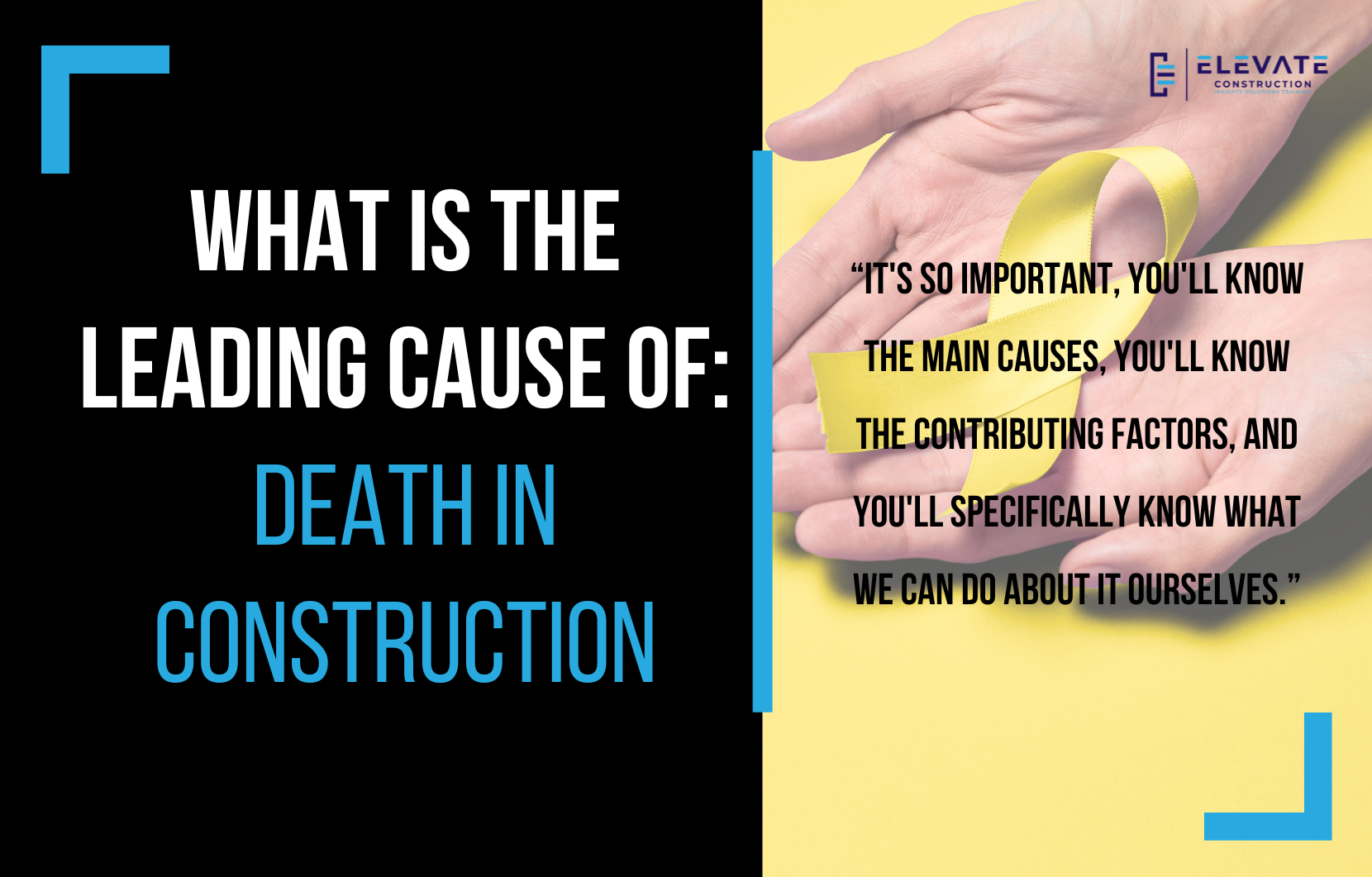 What Is The Leading Cause Of Death In Construction?