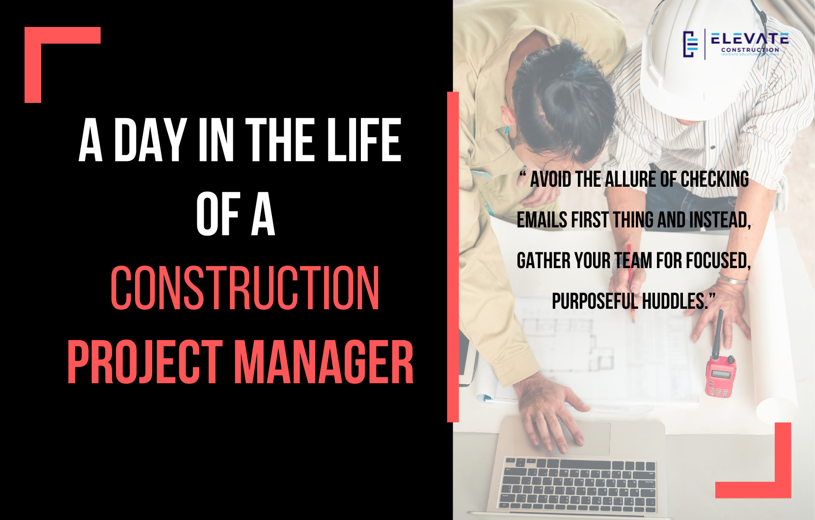 A Day in the Life of a Construction Project Manager