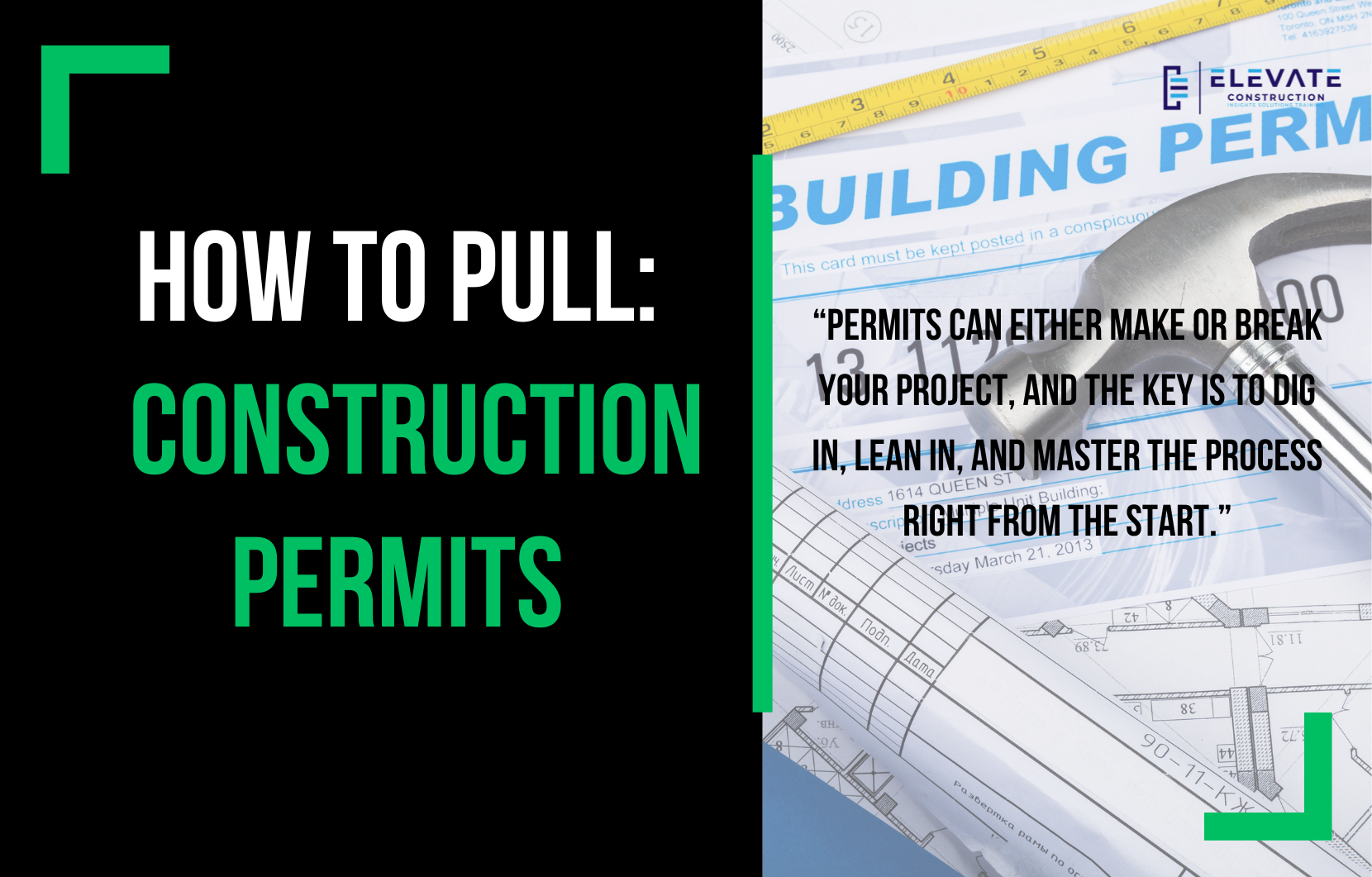 How To Pull Construction Permits