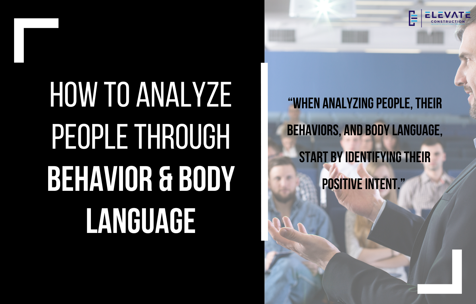 How To Analyze People Through Behavior And Body Language