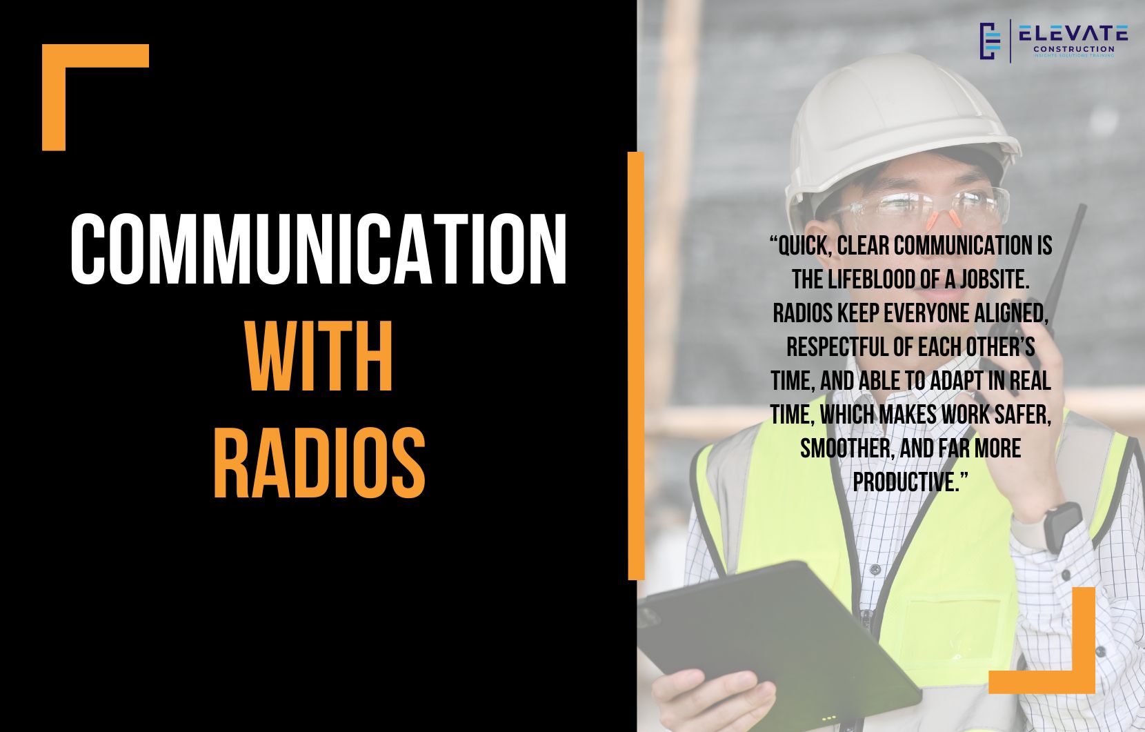 Communication with Radios