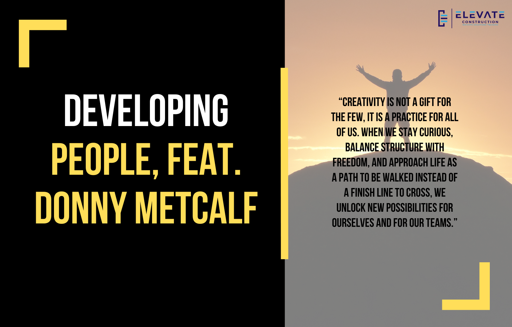 Developing People, Feat. Donny Metcalf