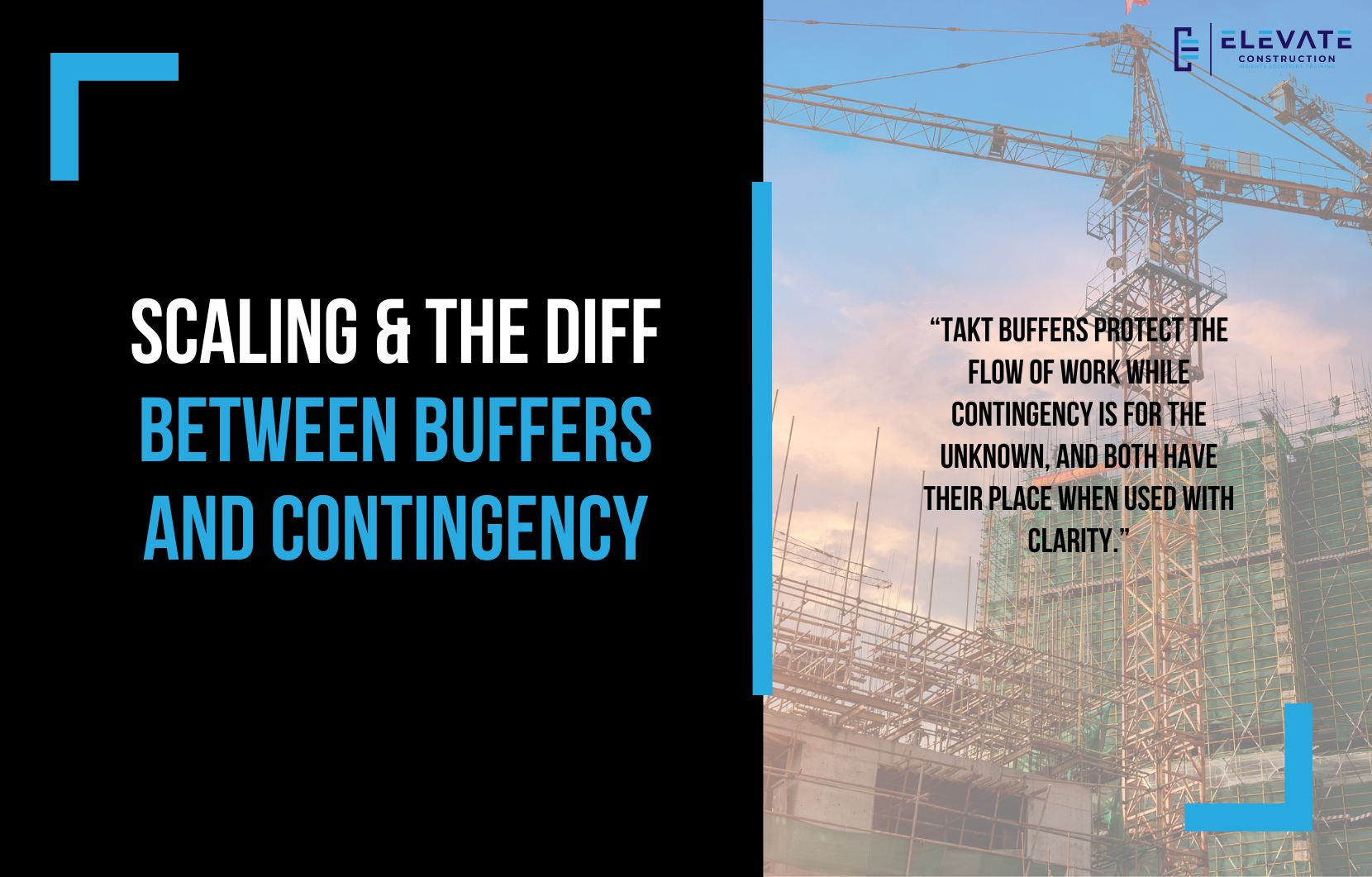 Scaling & The Diff between Buffers and Contingency