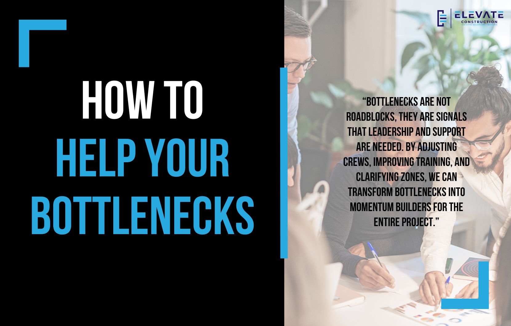 How to Help your Bottlenecks