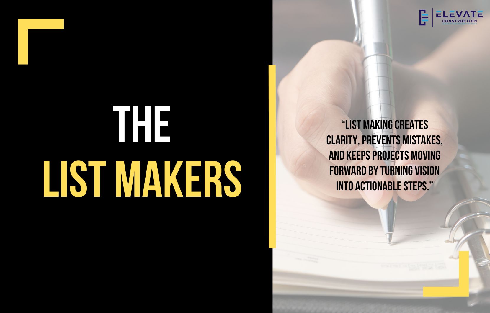 The List Makers