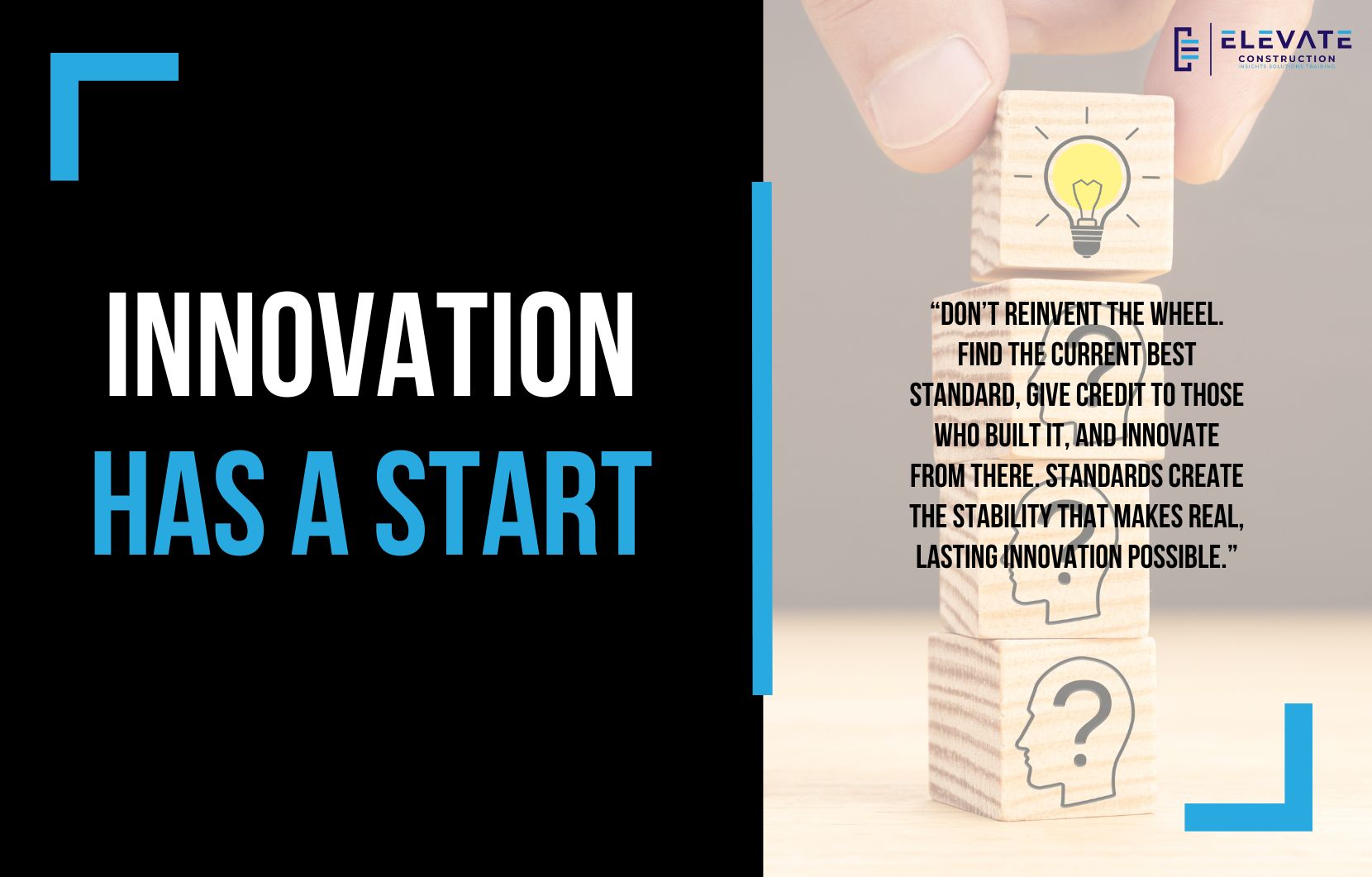 Innovation Has A Start