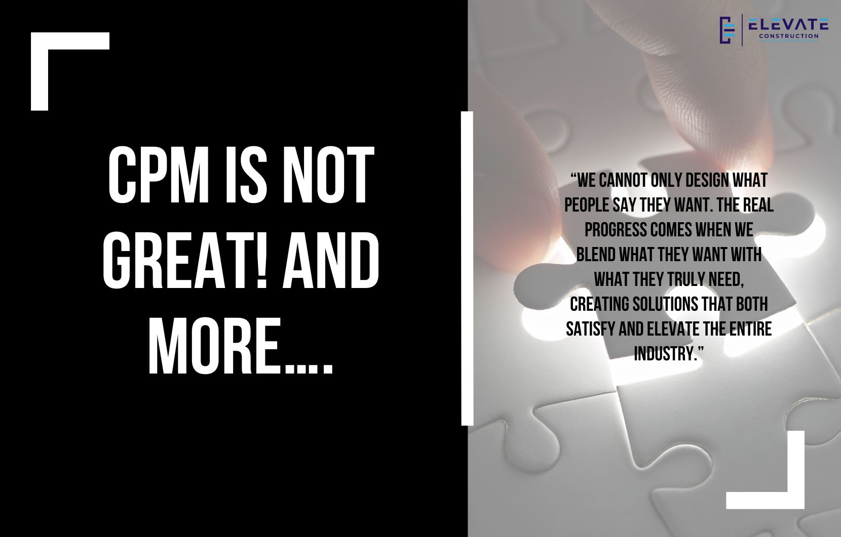 CPM Is Not Great! And More….