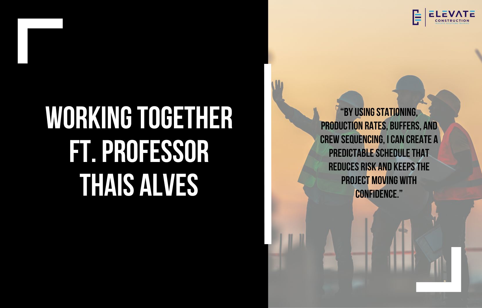 Working Together, Feat. Professor Thais Alves