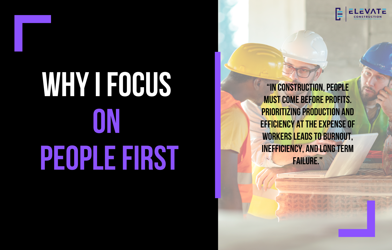 Why I Focus on People First