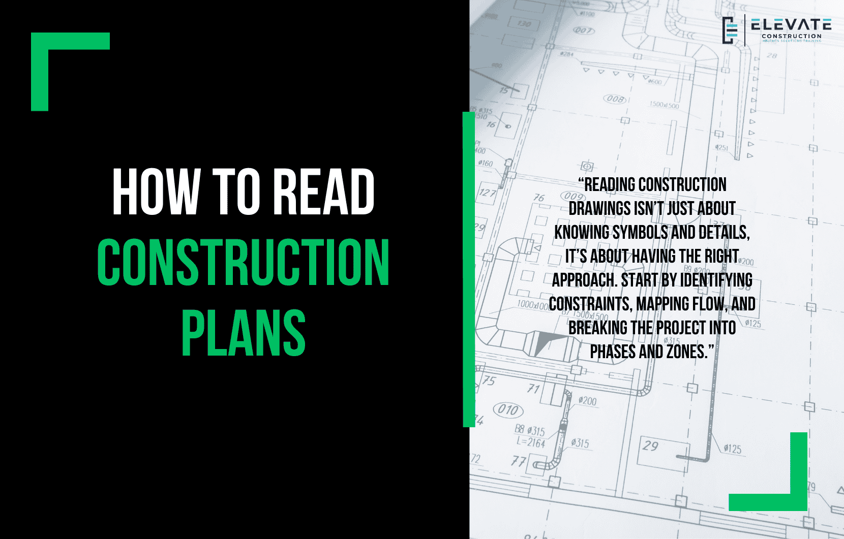 How To Read Construction Plans