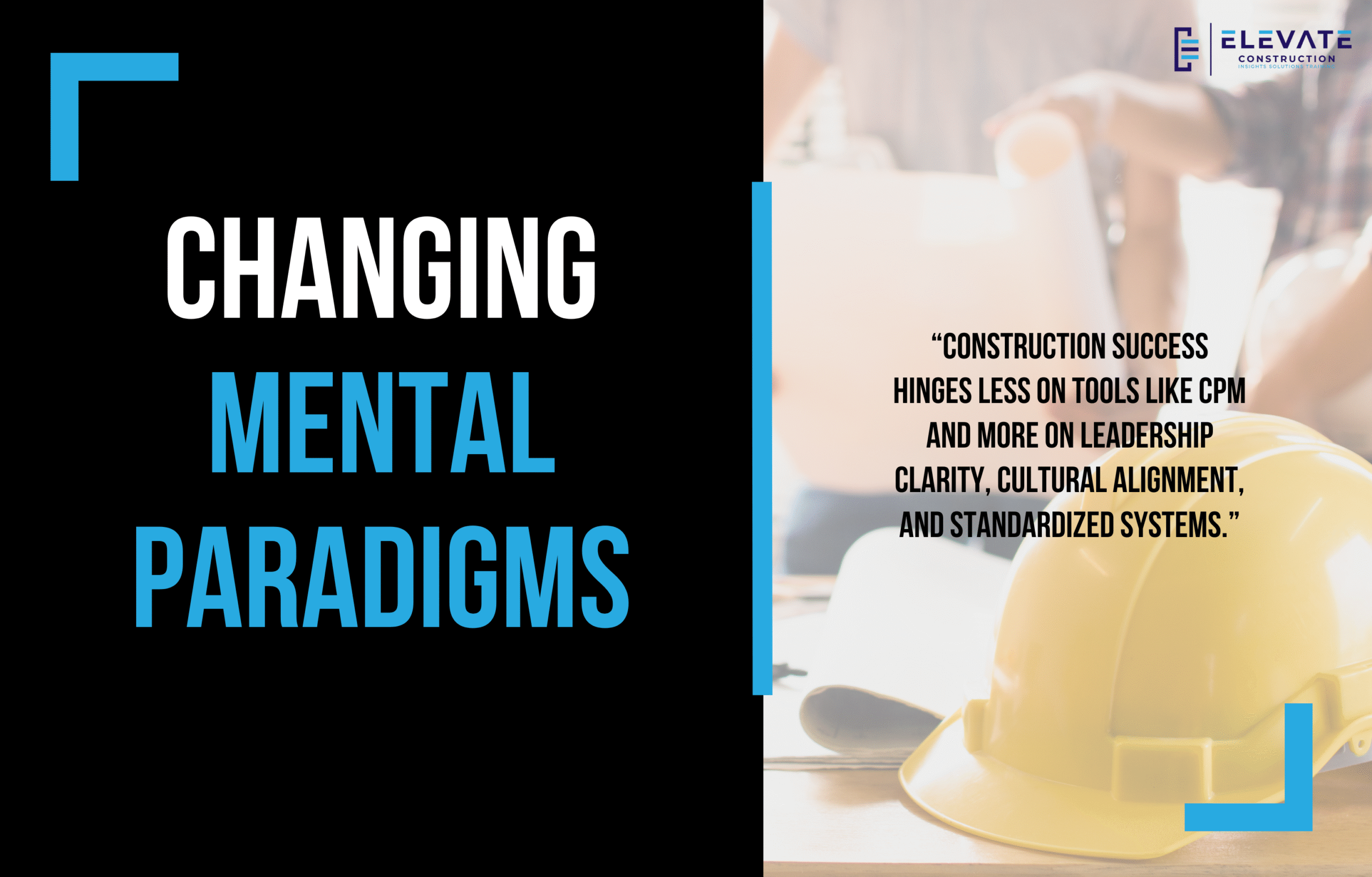 Changing Mental Paradigms