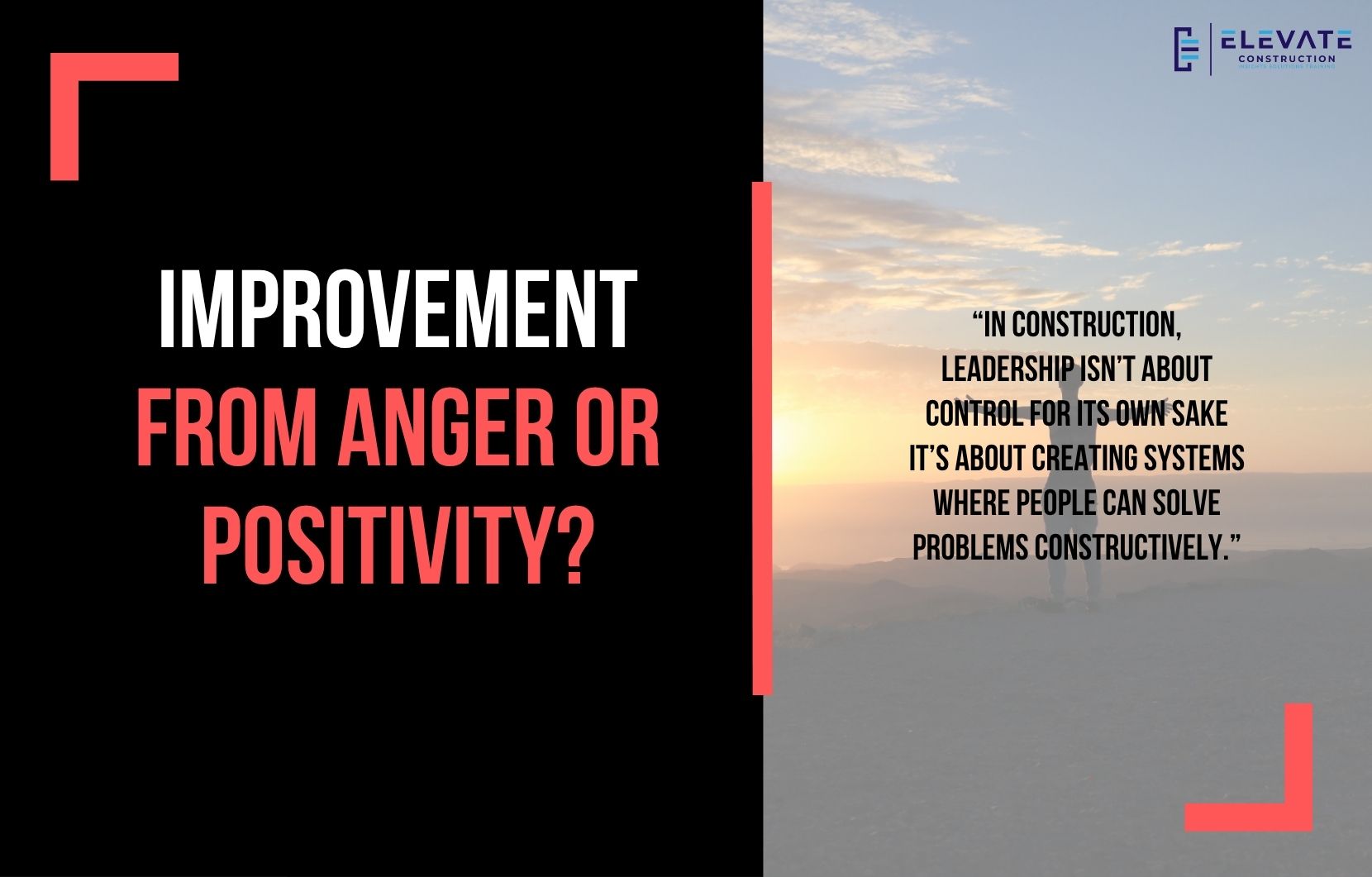 Improvement from Anger or Positivity?