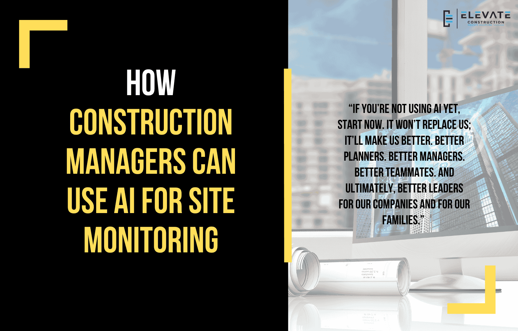 How Construction Managers Can Use AI For Site Monitoring