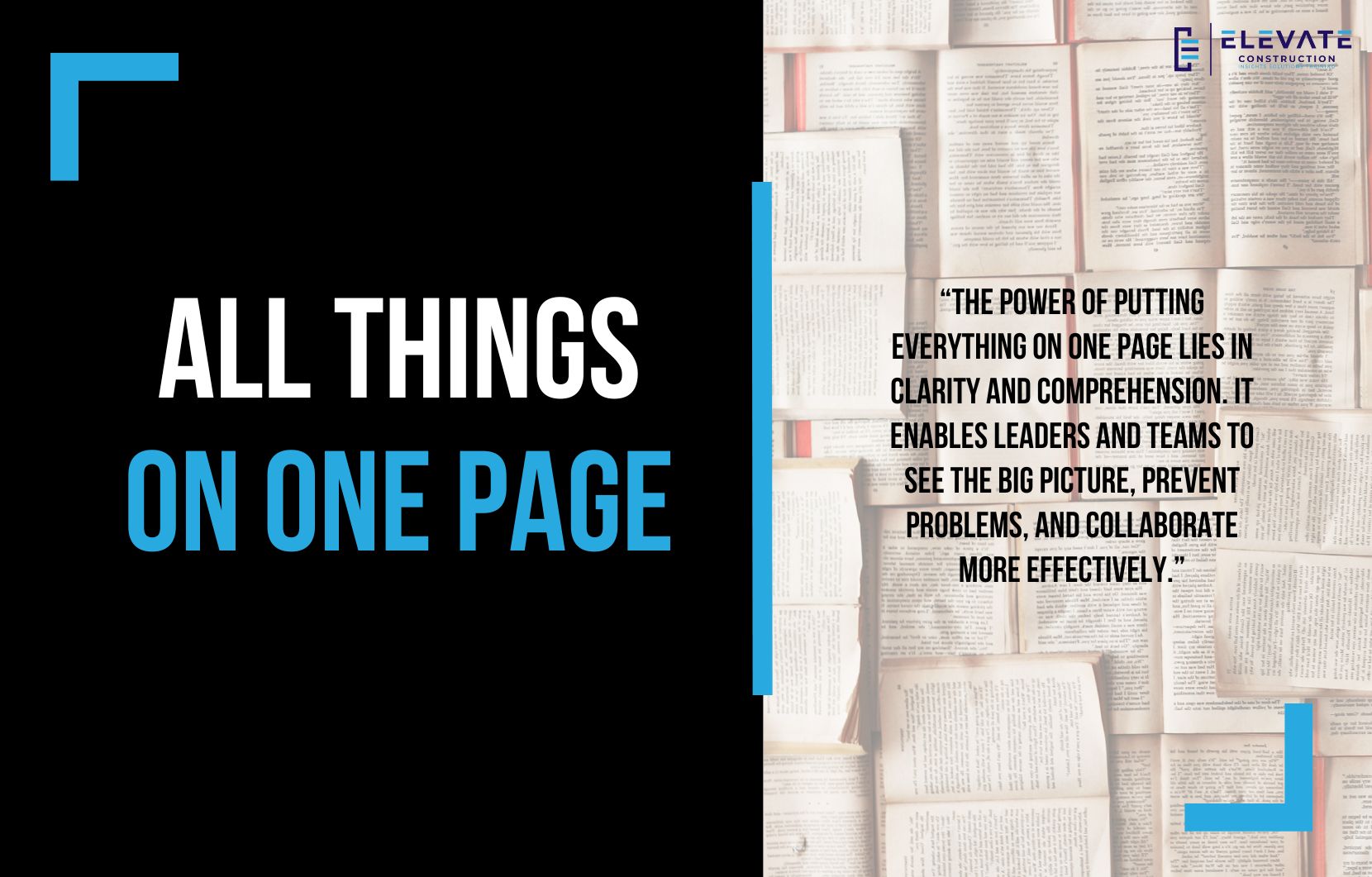 All Things on One Page