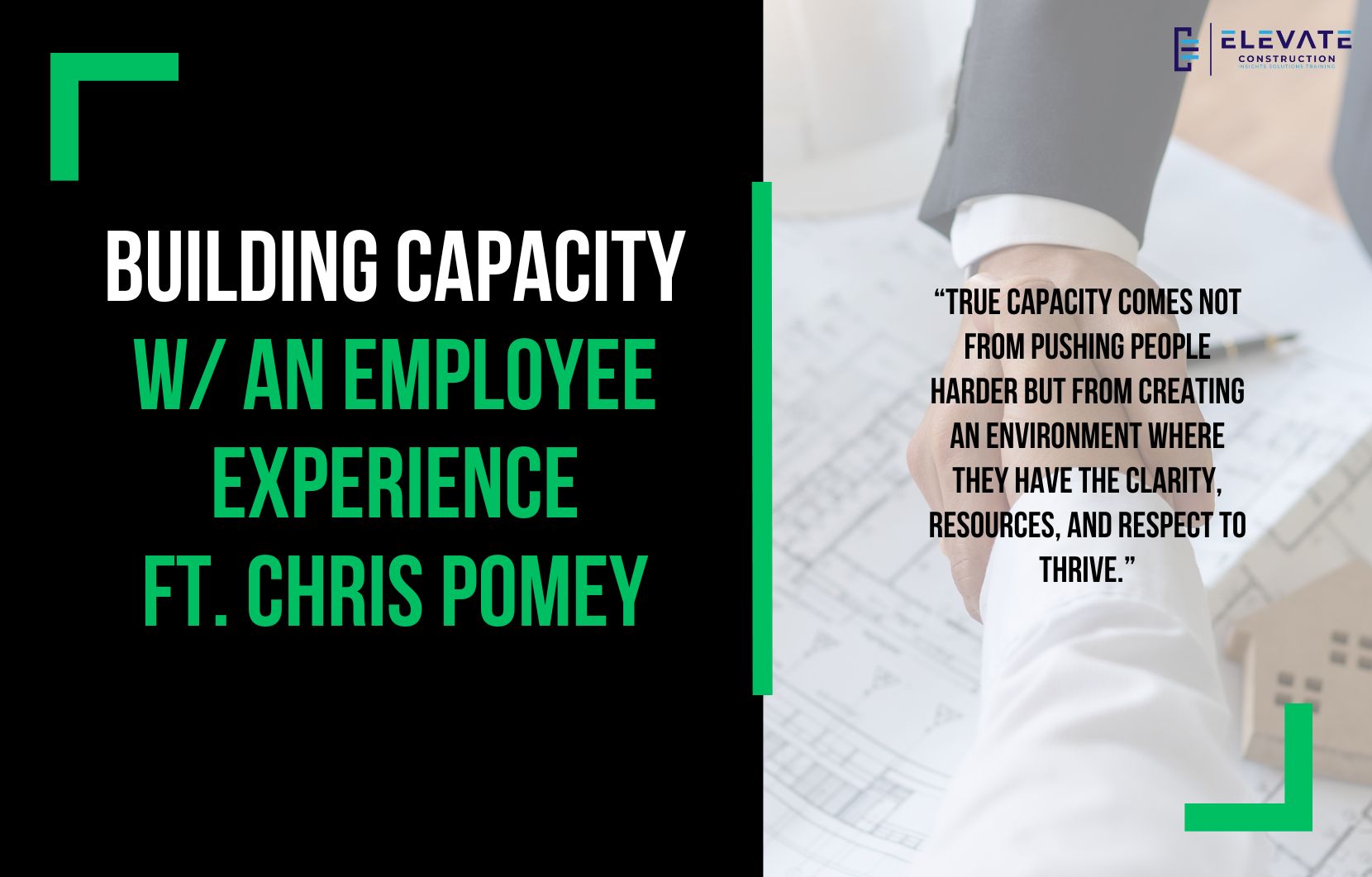 Building Capacity w/ an Employee Experience, Feat. Chris Pomey