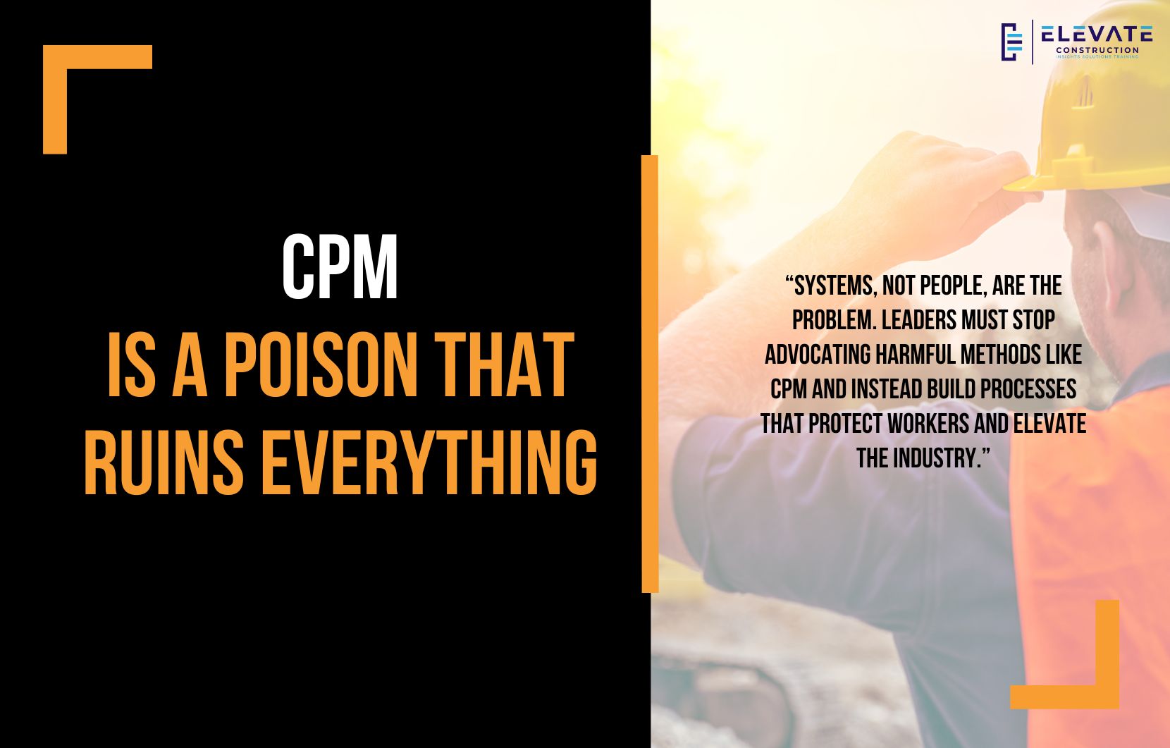 CPM is a Poison That Ruins Everything