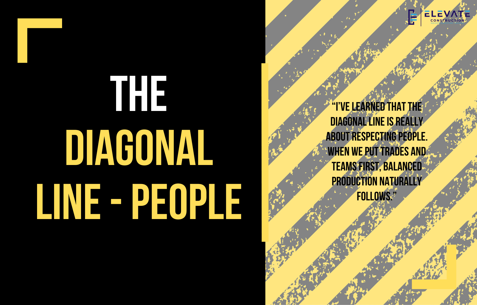 The Diagonal Line – People