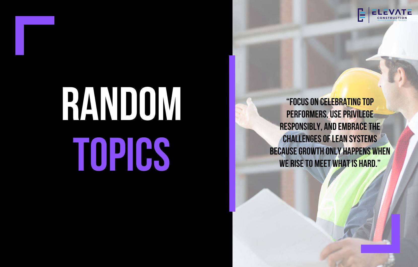 Random Topics