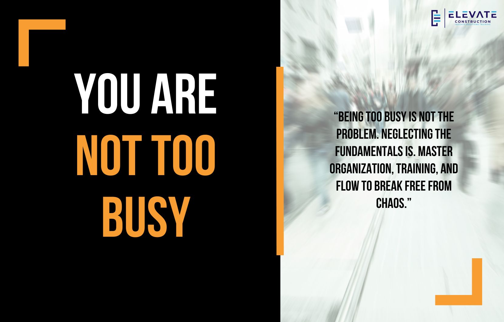 You Are NOT Too Busy