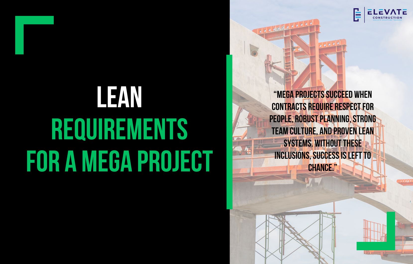 Lean Requirements for a Mega Project