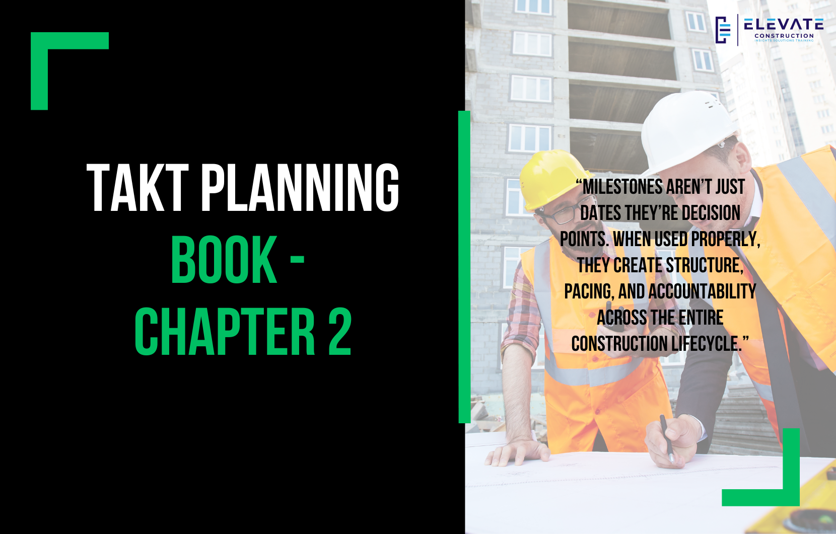 Takt Planning Book – Chapter 2