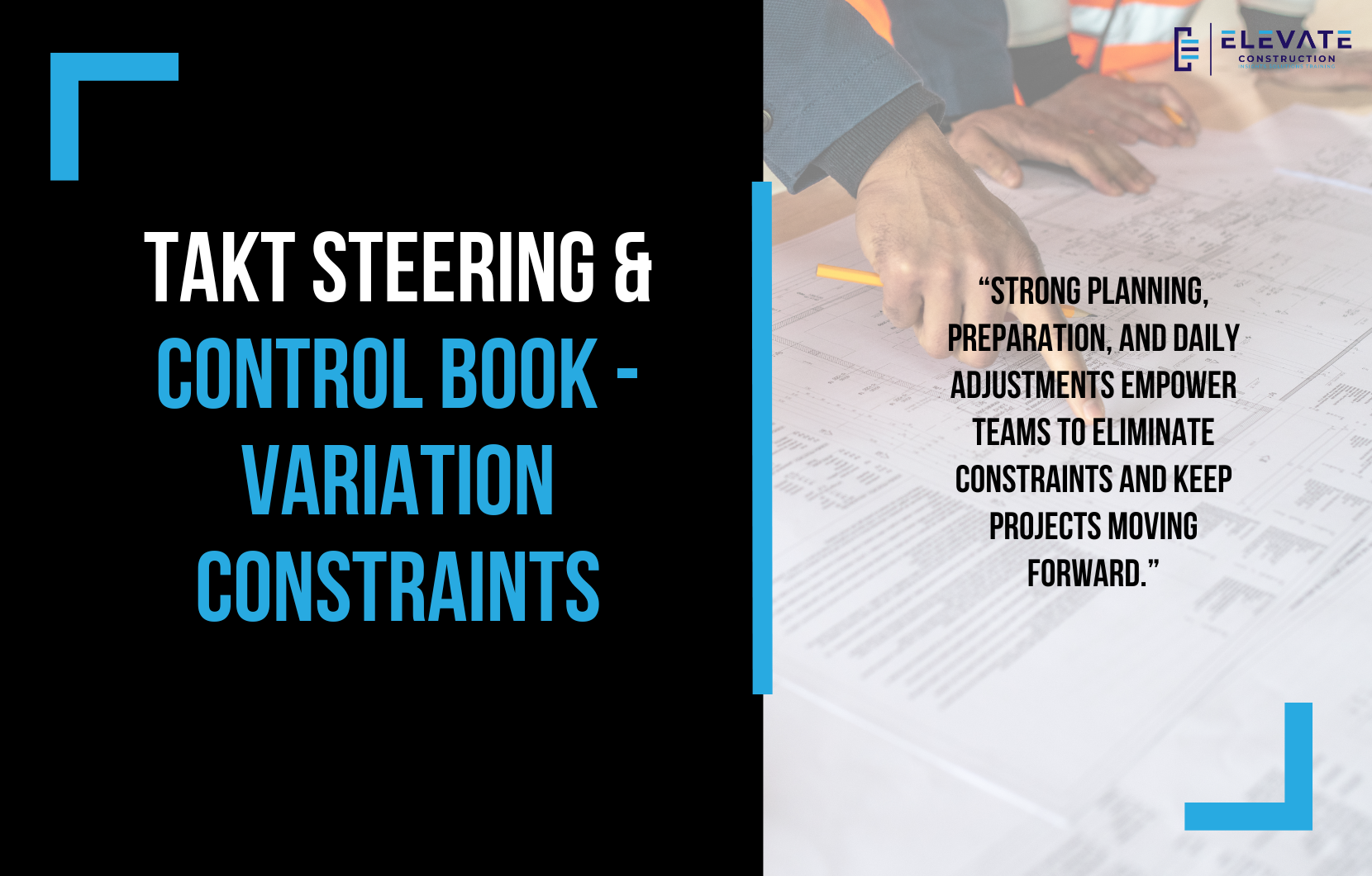 Takt Steering & Control Book – Variation Constraints