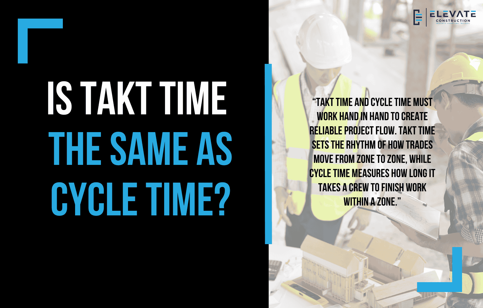 Is Takt Time The Same As Cycle Time?