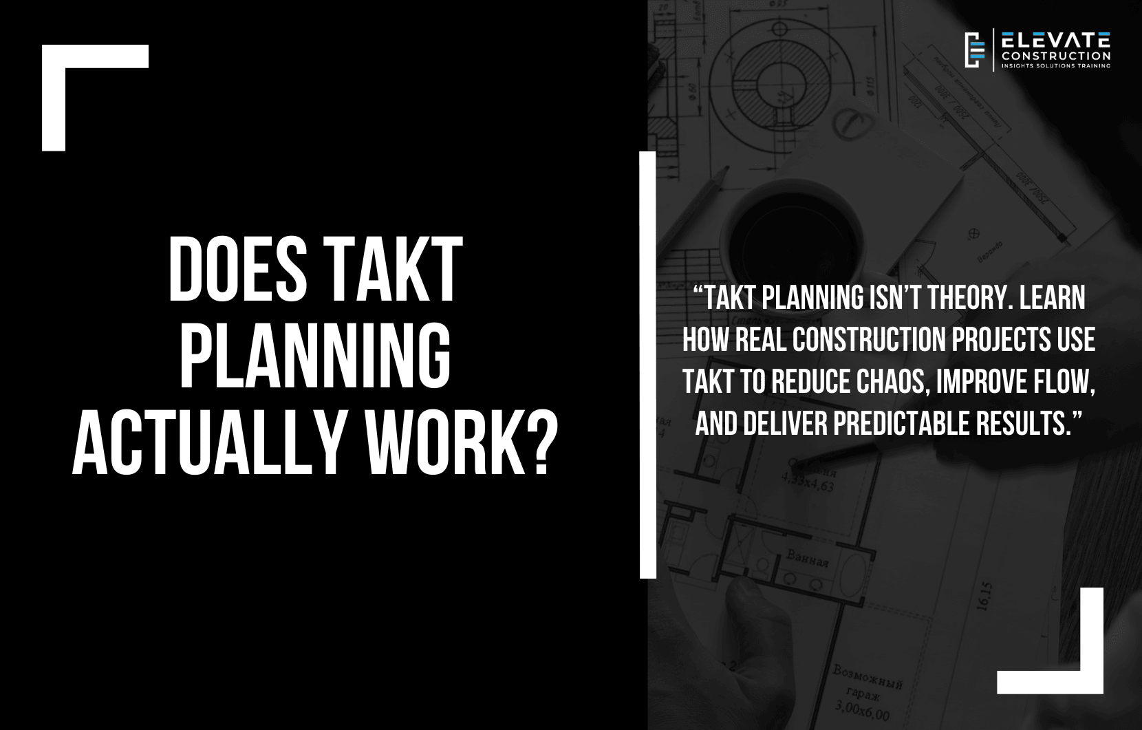 Does Takt Planning Actually Work?