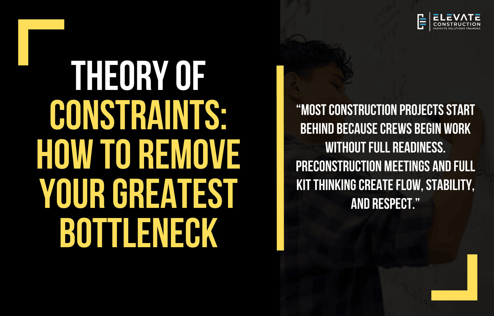 Theory of Constraints Explained: How to Remove Your Greatest Bottleneck