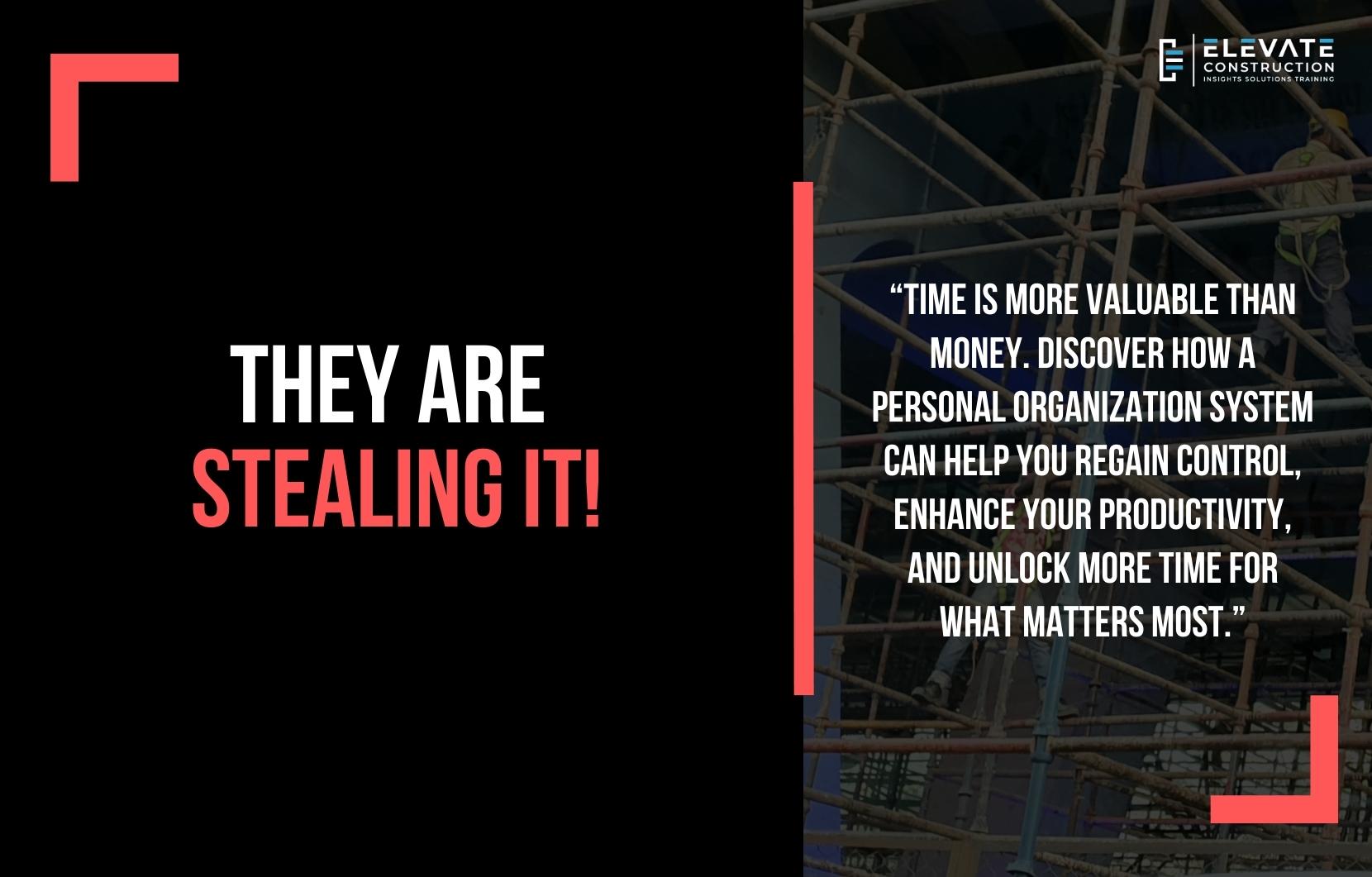 They are Stealing It!