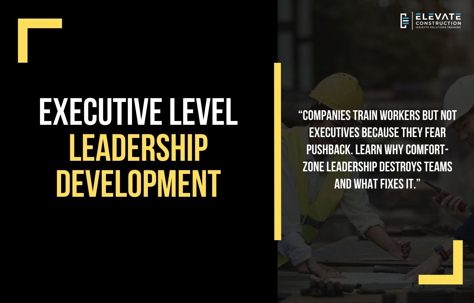 Executive Level Leadership Development
