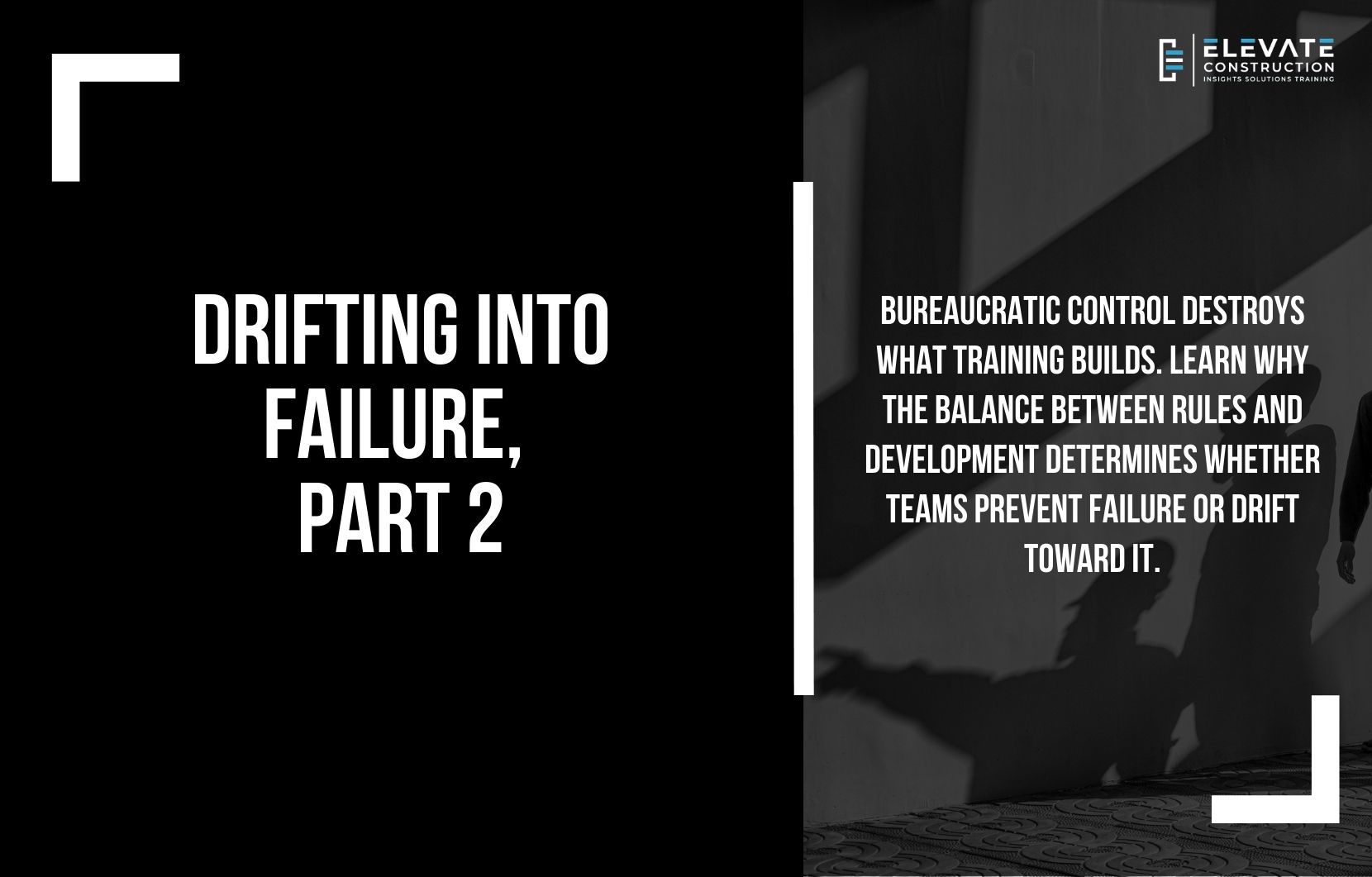 Drifting into Failure, Part 2