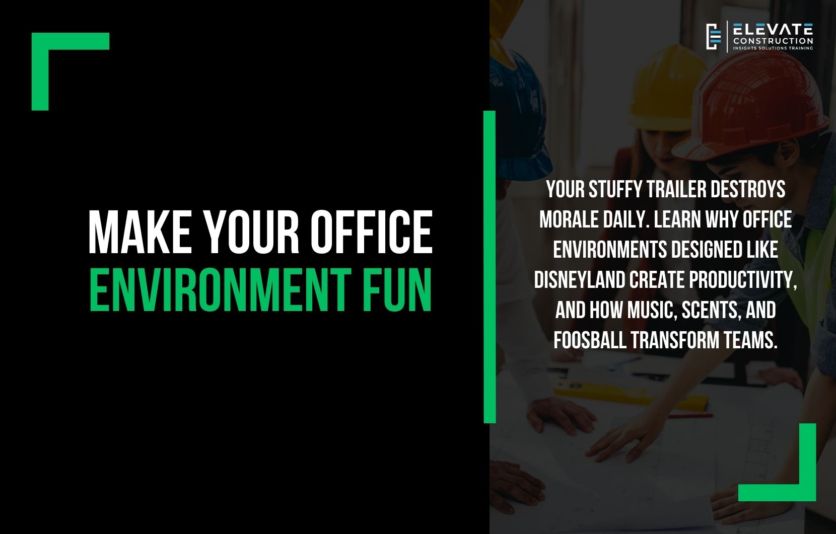Make Your Office Environment Fun