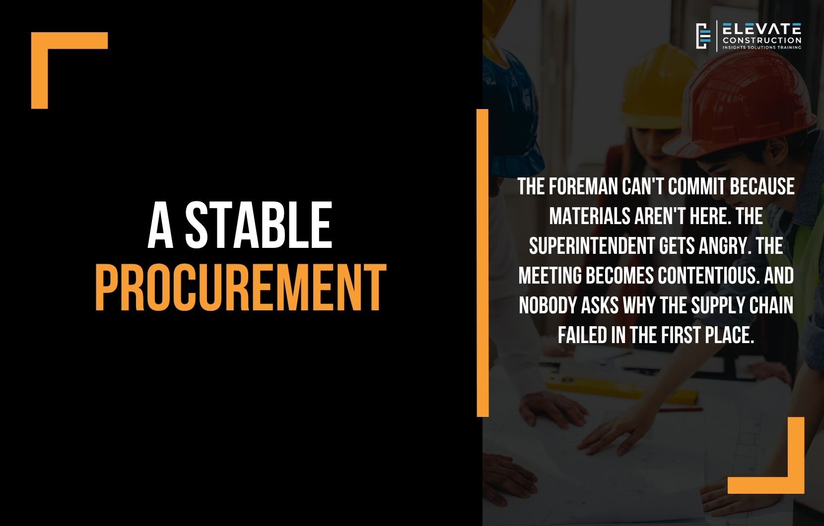 A Stable Procurement