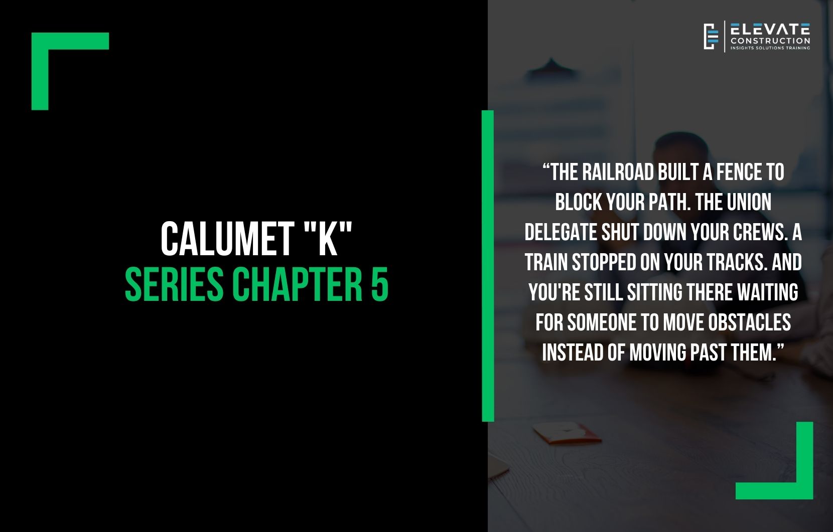 Calumet “K” Series Chapter 5