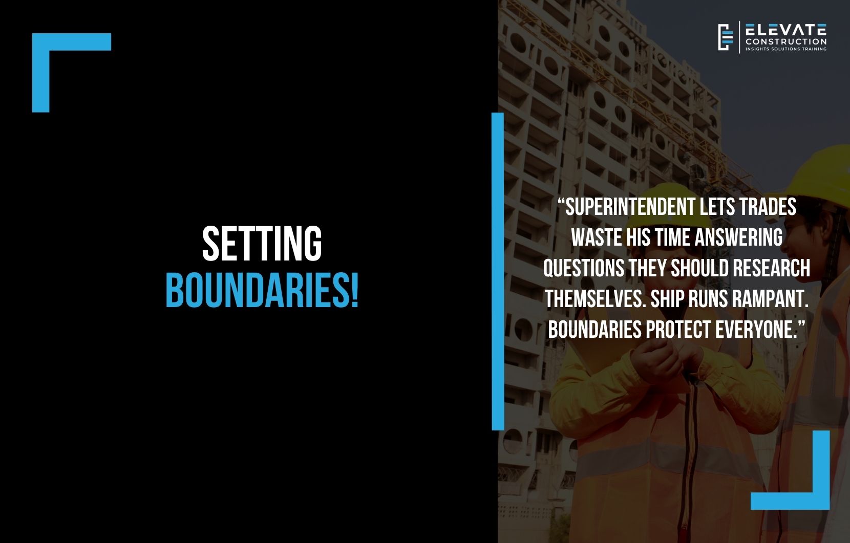 Setting Boundaries!