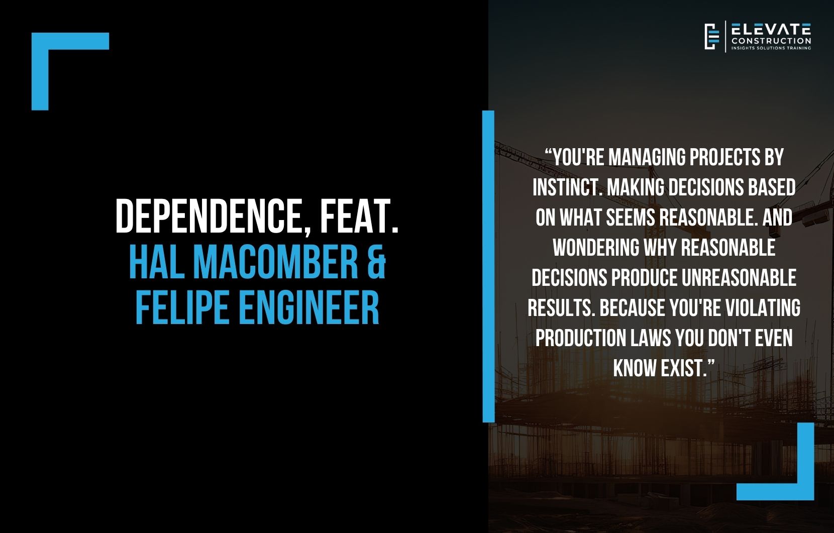 Dependence, Feat. Hal Macomber & Felipe Engineer
