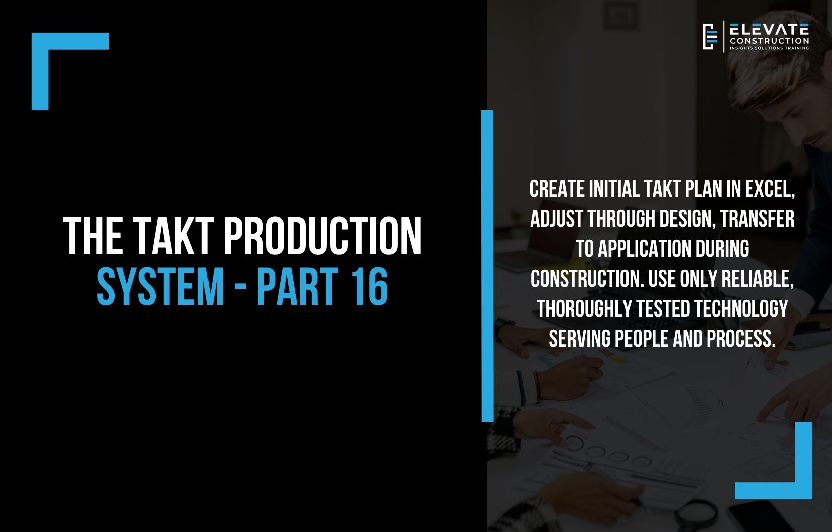 The Takt Production System – Part 16
