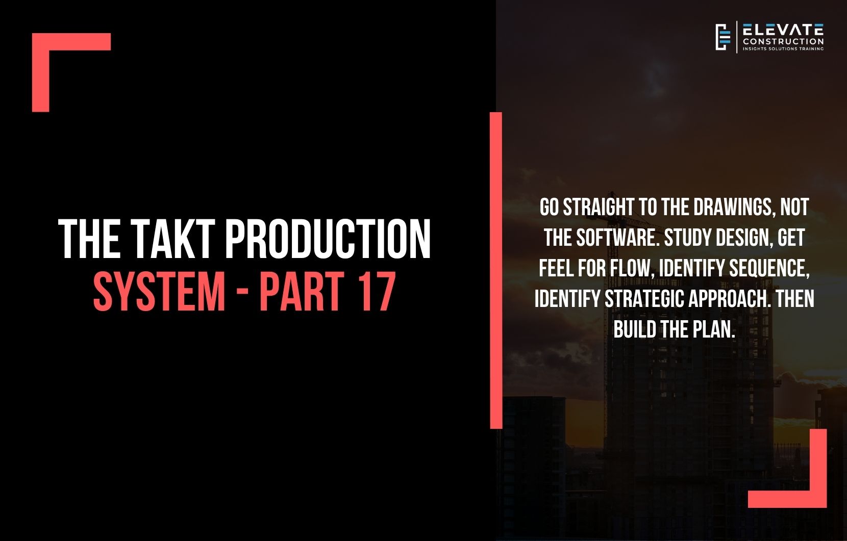 The Takt Production System – Part 17