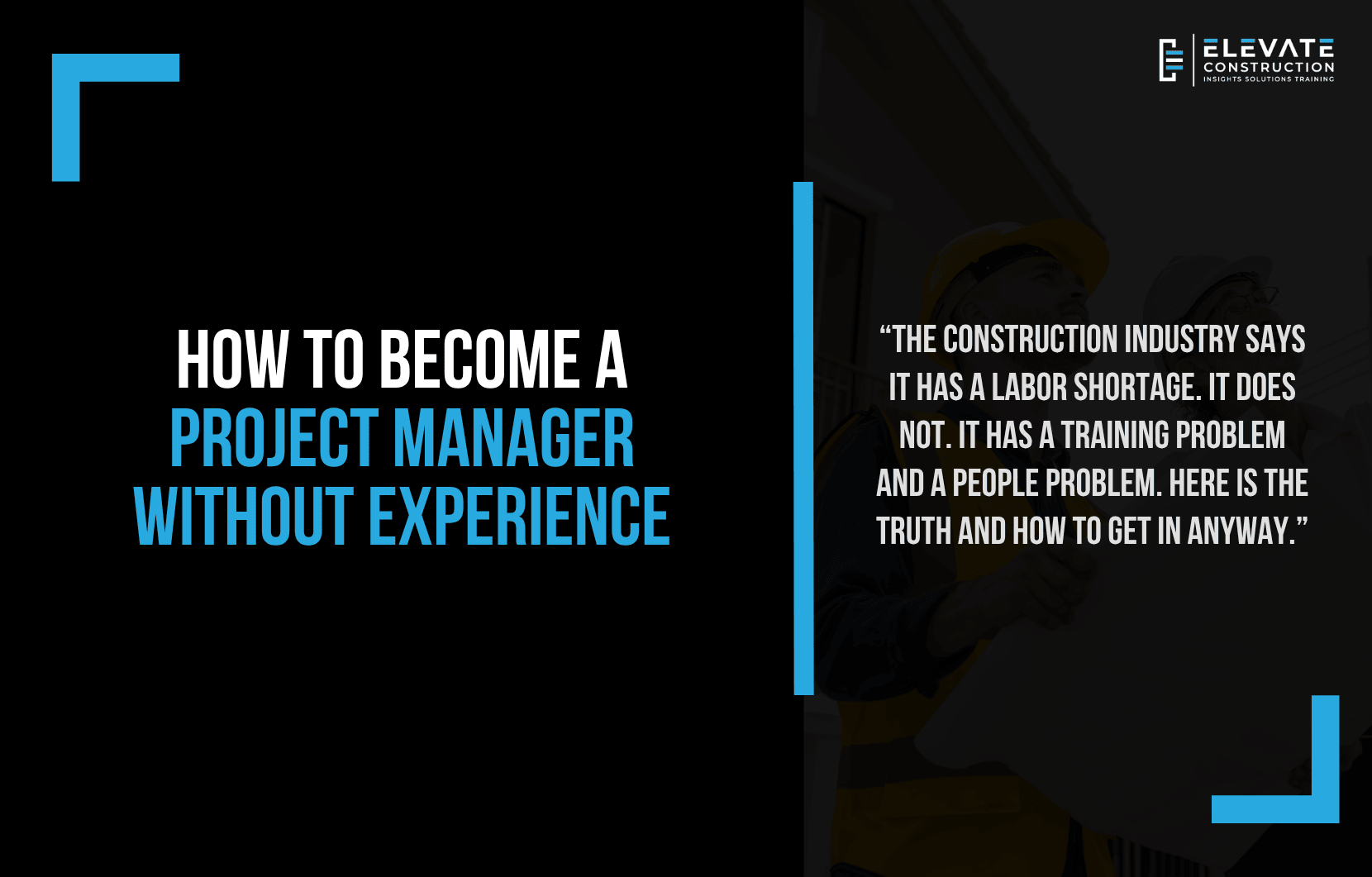 How To Become A Project Manager Without Experience