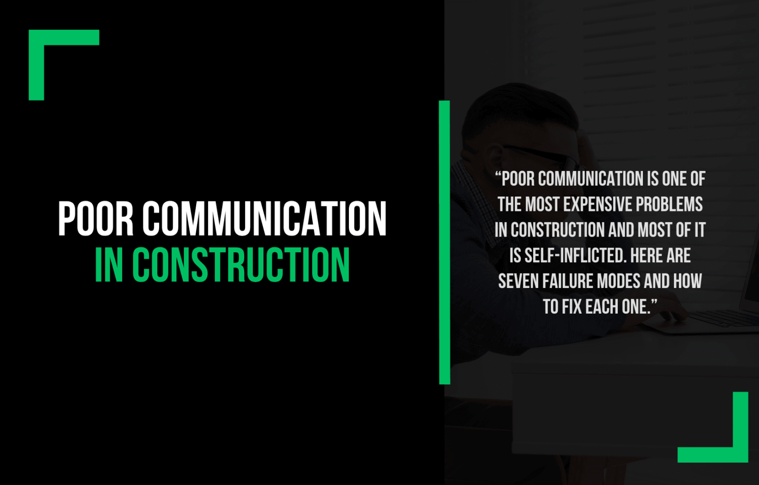 Poor Communication In Construction - Elevate Constructionist