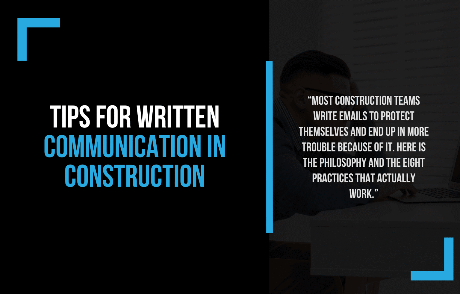 Tips For Written Communication In Construction - Elevate Constructionist