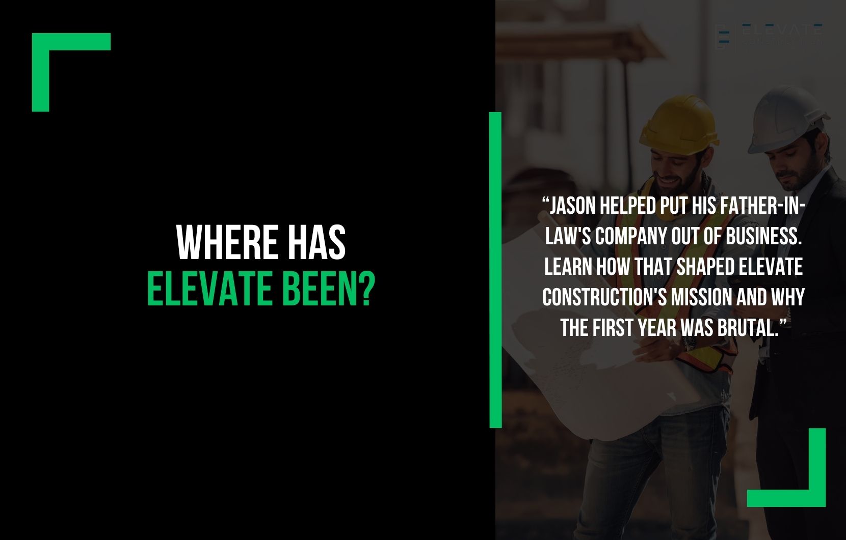 Where has Elevate Been?