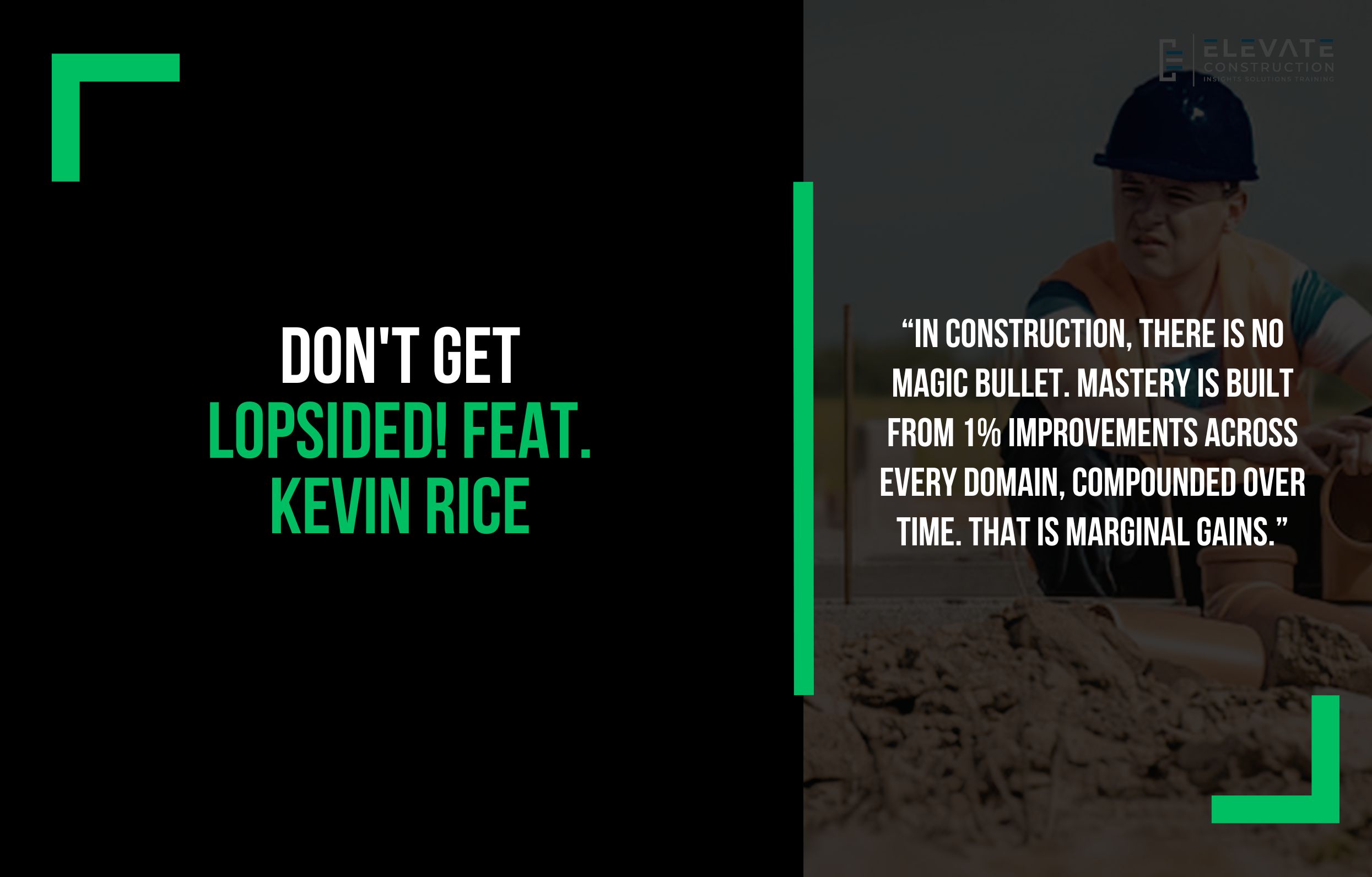 Don’t Get Lopsided! Feat. Kevin Rice