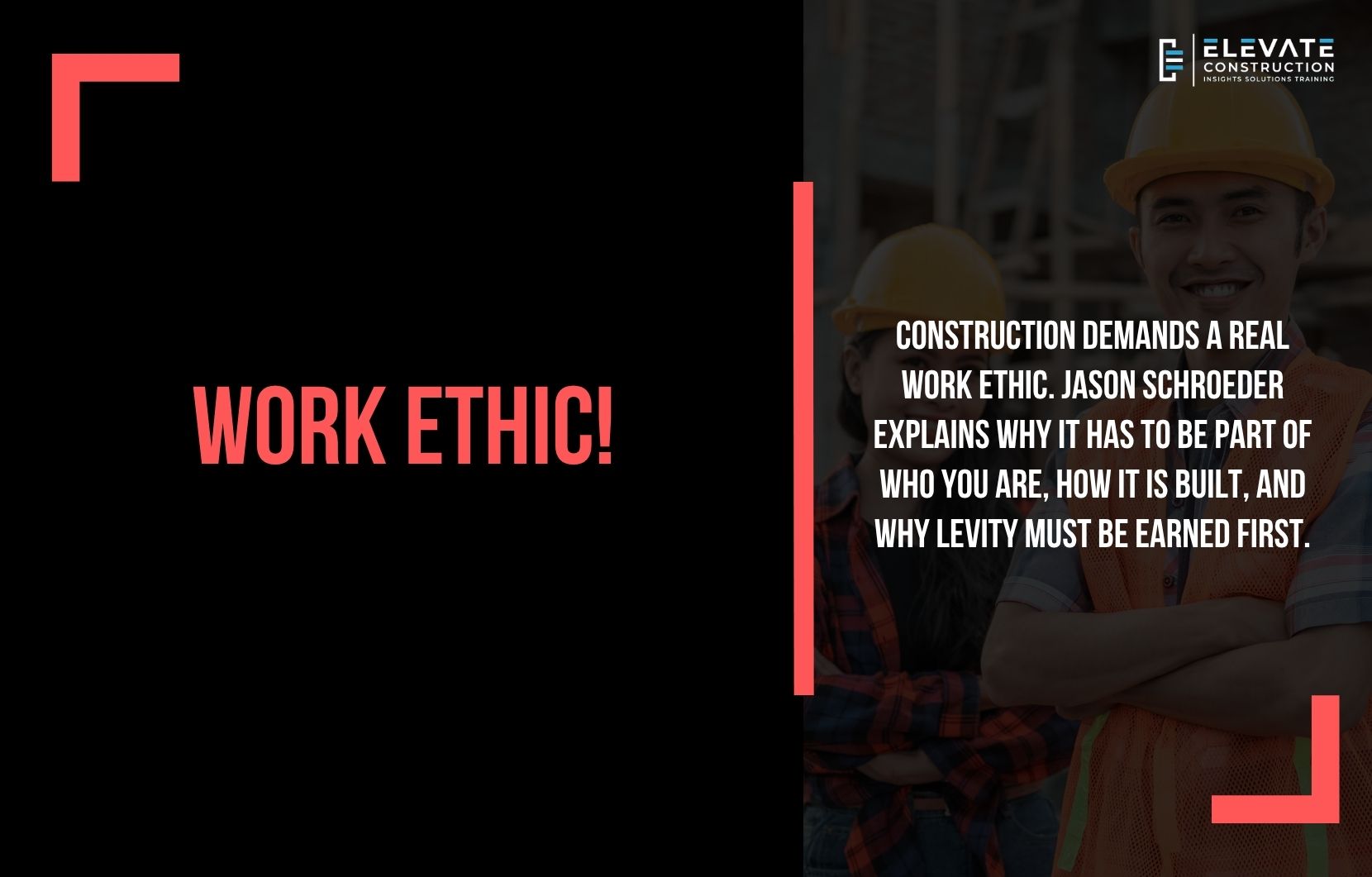 Work Ethic!