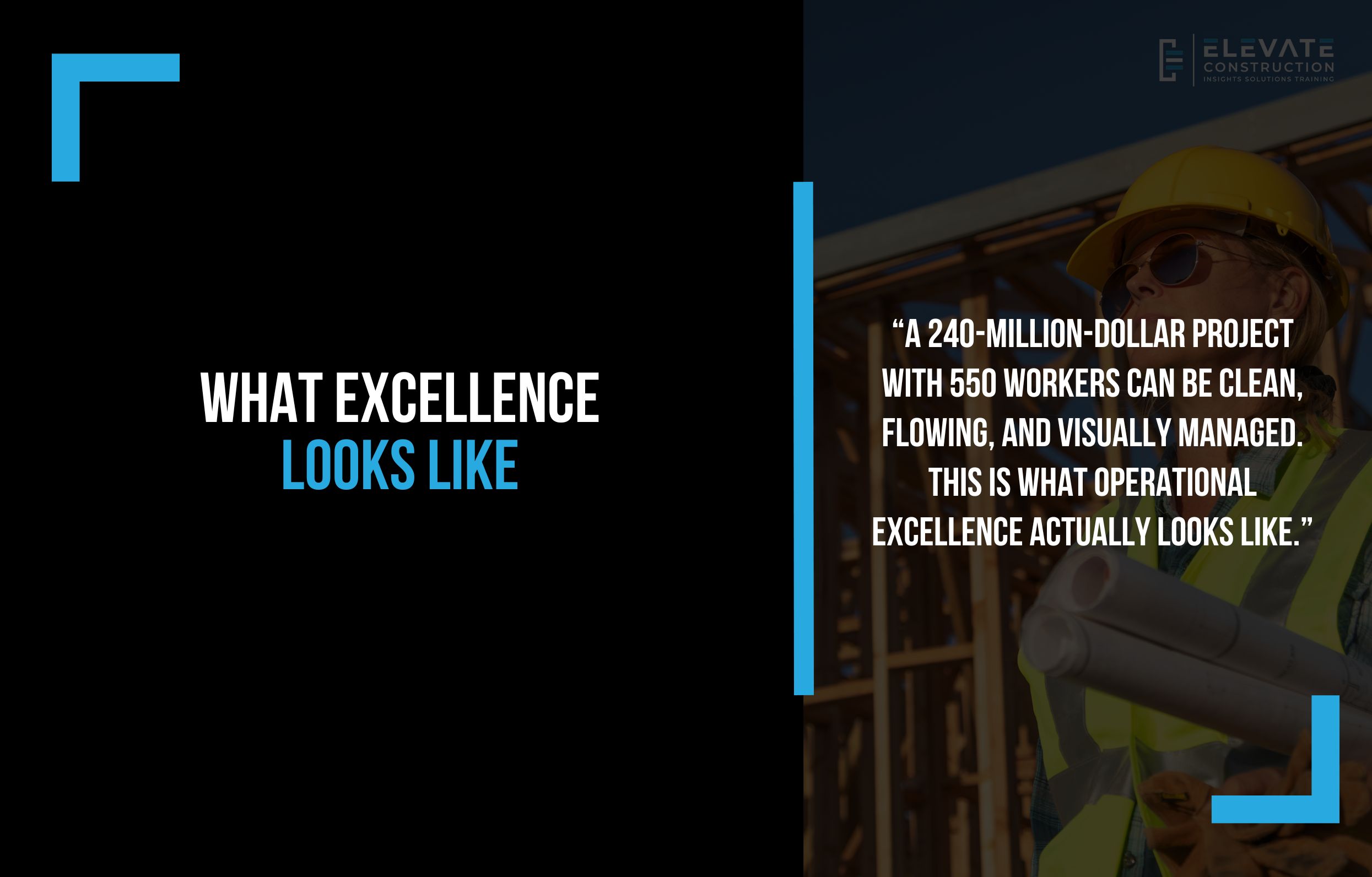 What Excellence Looks Like